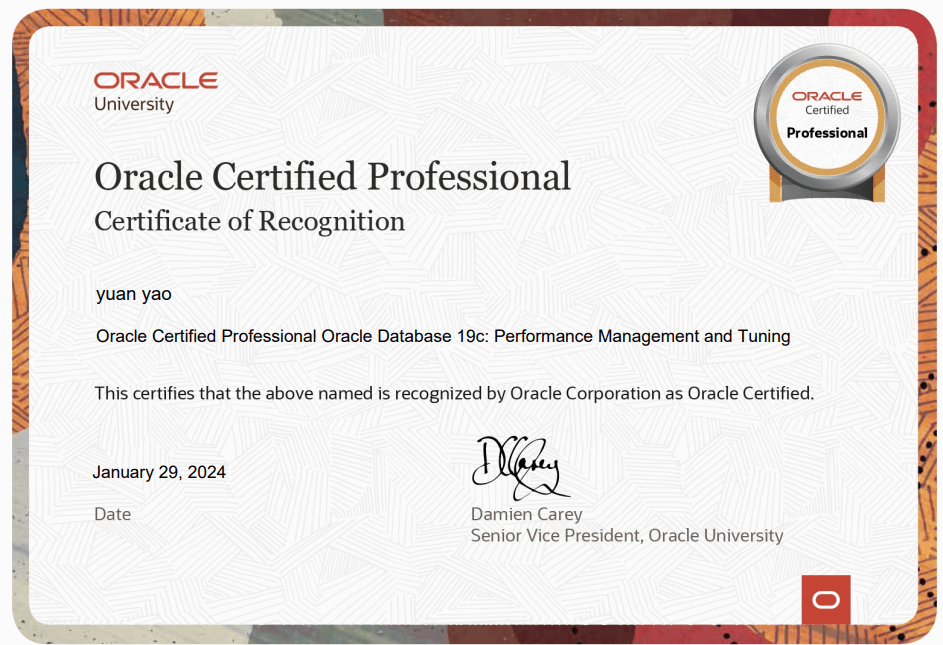 From Underestimation to Victory: My Journey to Oracle Performance Management and Tuning Certification&nbsp;(1z0-084)
