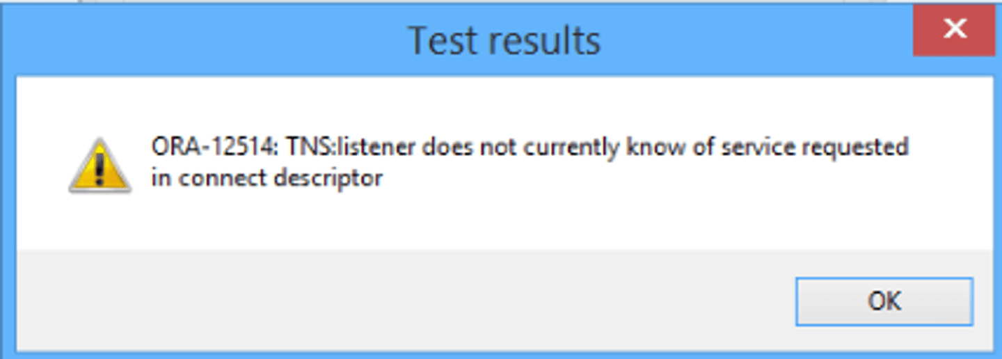 TroubleShooting Oracle Database Connection Failure (ORA-12514 or TNS ...