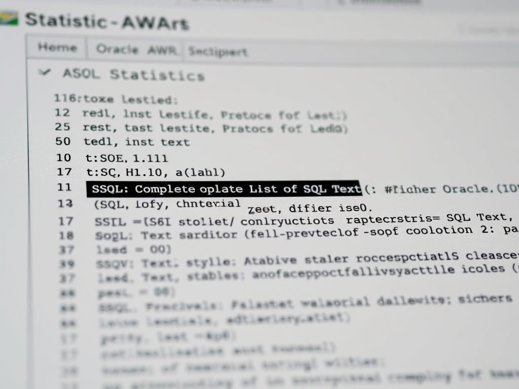 Long Sql Statement Where Do These SQLs Come From? β Yuan Yao, An Oracle ACE's Blog