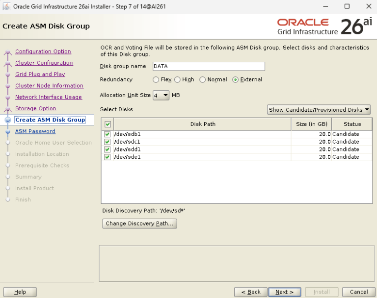 Step-by-Step: Installing Oracle 26ai RAC Database on Linux Using VMware ...