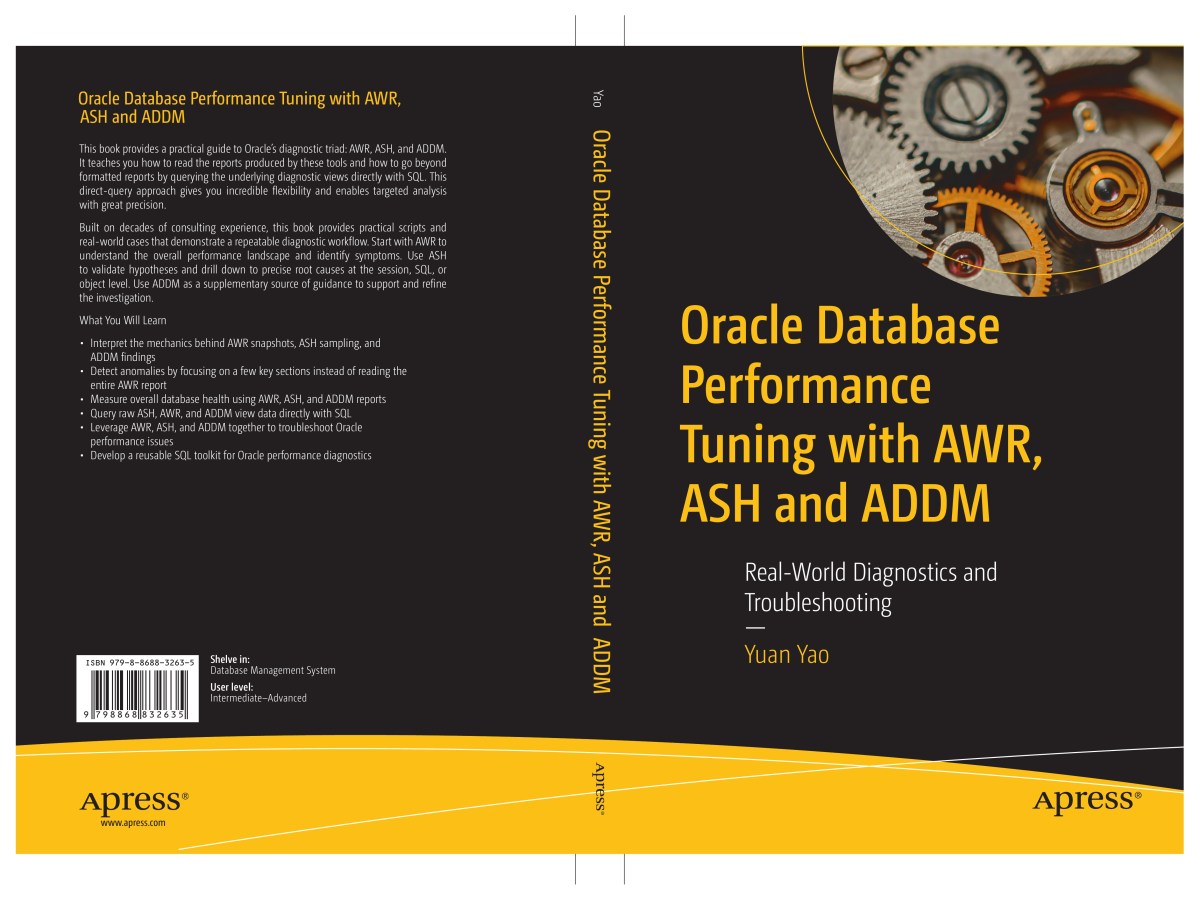 Table of Contents–Preview My Book: Oracle Database Performance Tuning with AWR, ASH, and&nbsp;ADDM